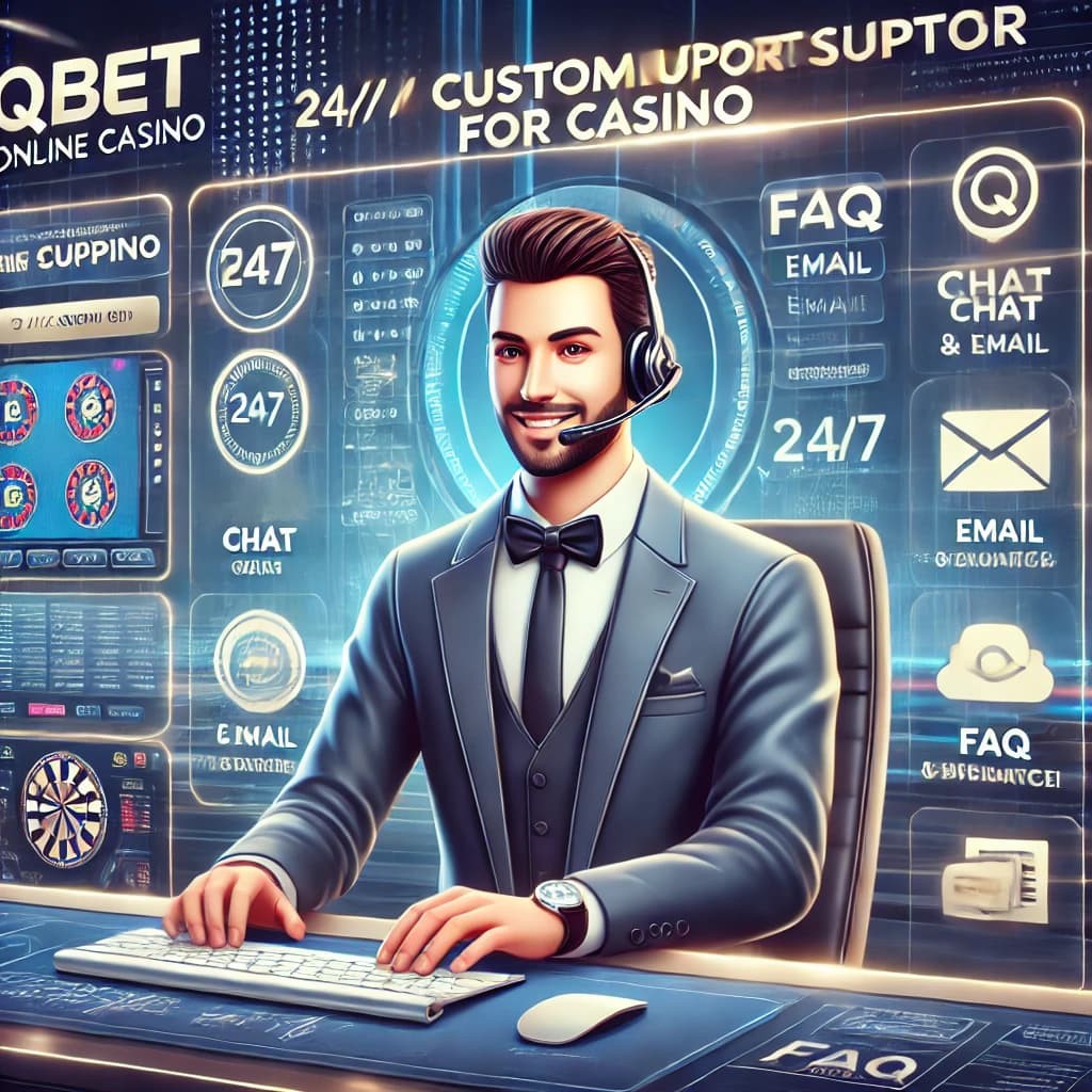 Klantenservice bij Qbet online casino