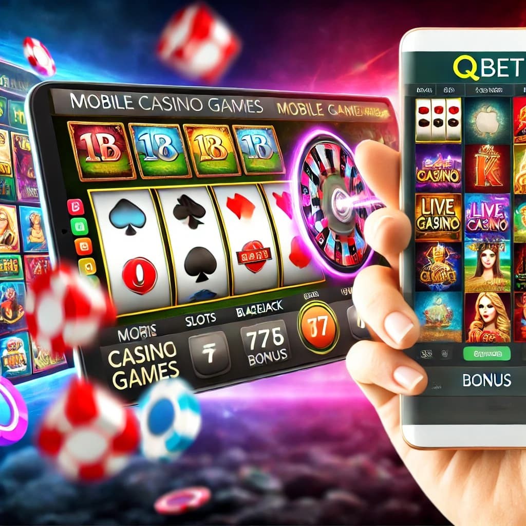 Mobiele spellen bij Qbet online casino