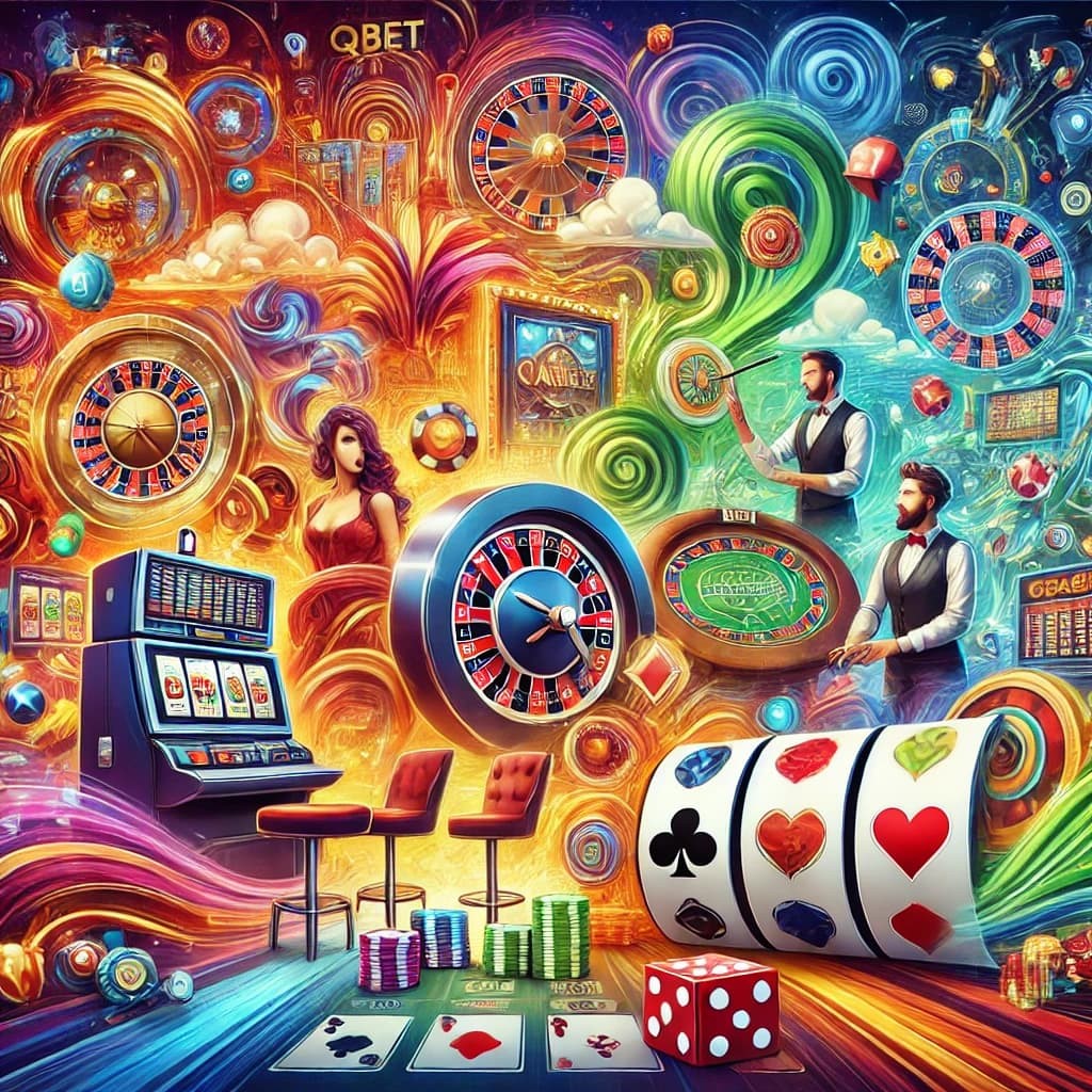 Spellen bij Qbet online casino